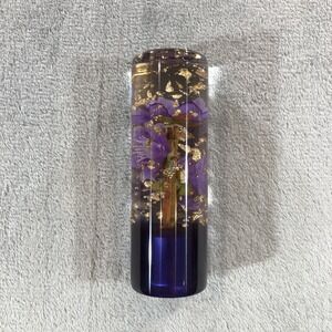 4.5 Inch Flower Shift Knob Resin Purple Handmade  12mmx1.25 Nissan Toyota Mazda